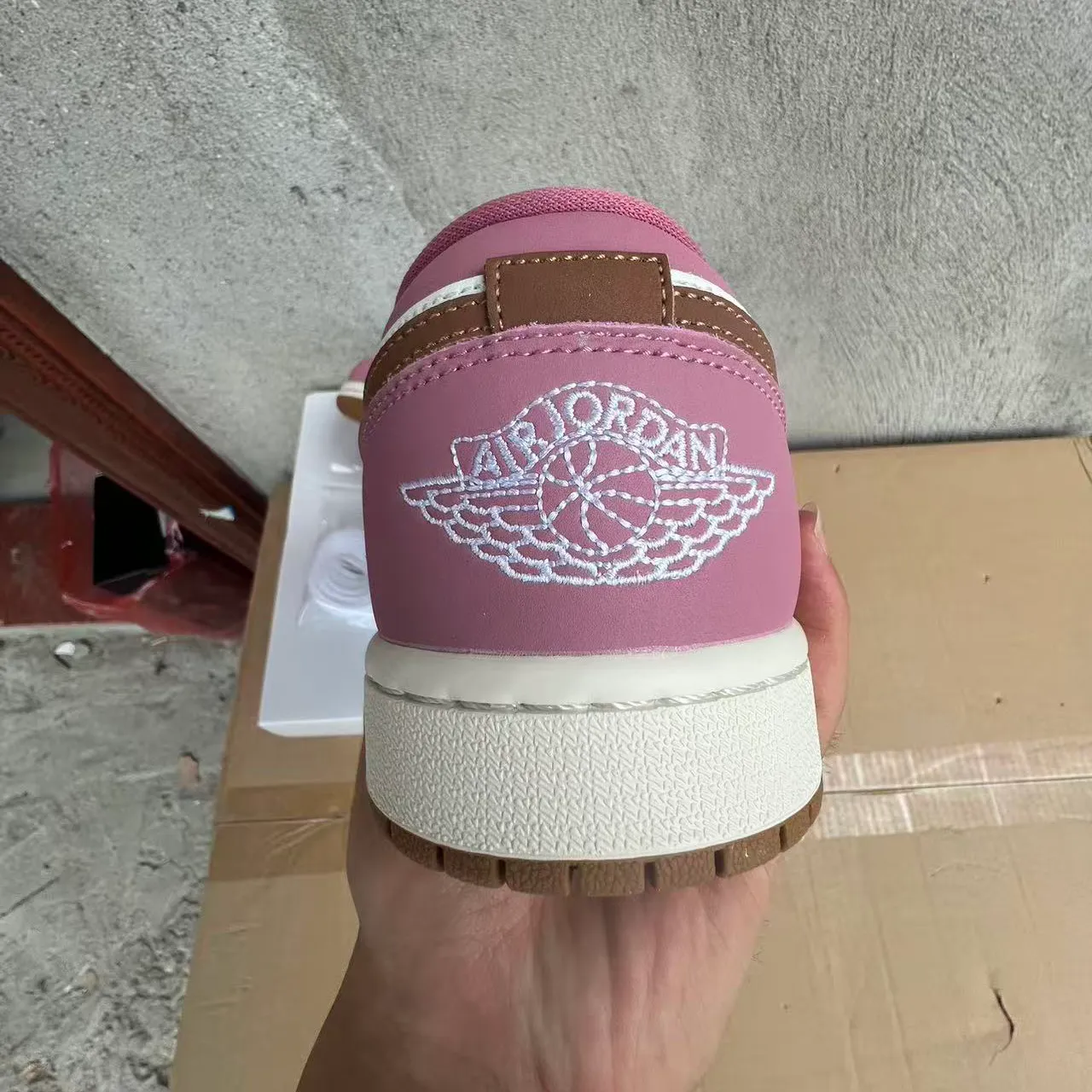 AJ 1 Low Desert Berry Shoes Sneakers - nk0002800 - Image 10