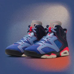 Awake NY x AJ 6 “Midnight Navy”/“Blueberry” Shoes Sneakers - nk0005225