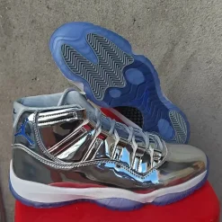 AJ 11 “LA Dodgers World Championship” PE Shoes Sneakers - nk0005279 - Image 5