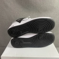 AF 1 '07 Low "White Black Outline Swoosh" Shoes Sneakers - nk0005358 - Image 3