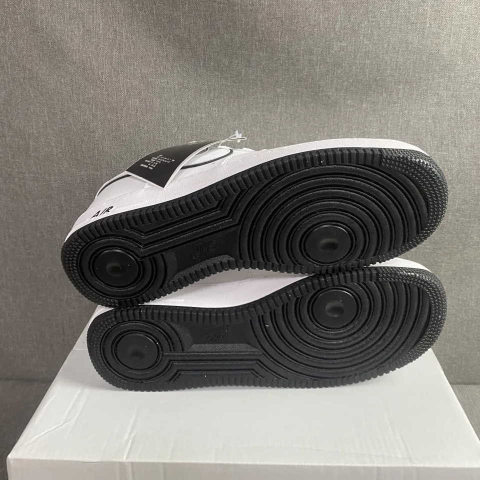 AF 1 '07 Low "White Black Outline Swoosh" Shoes Sneakers - nk0005358 - Image 3