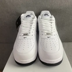 AF 1 '07 Low "White Black Outline Swoosh" Shoes Sneakers - nk0005358 - Image 4