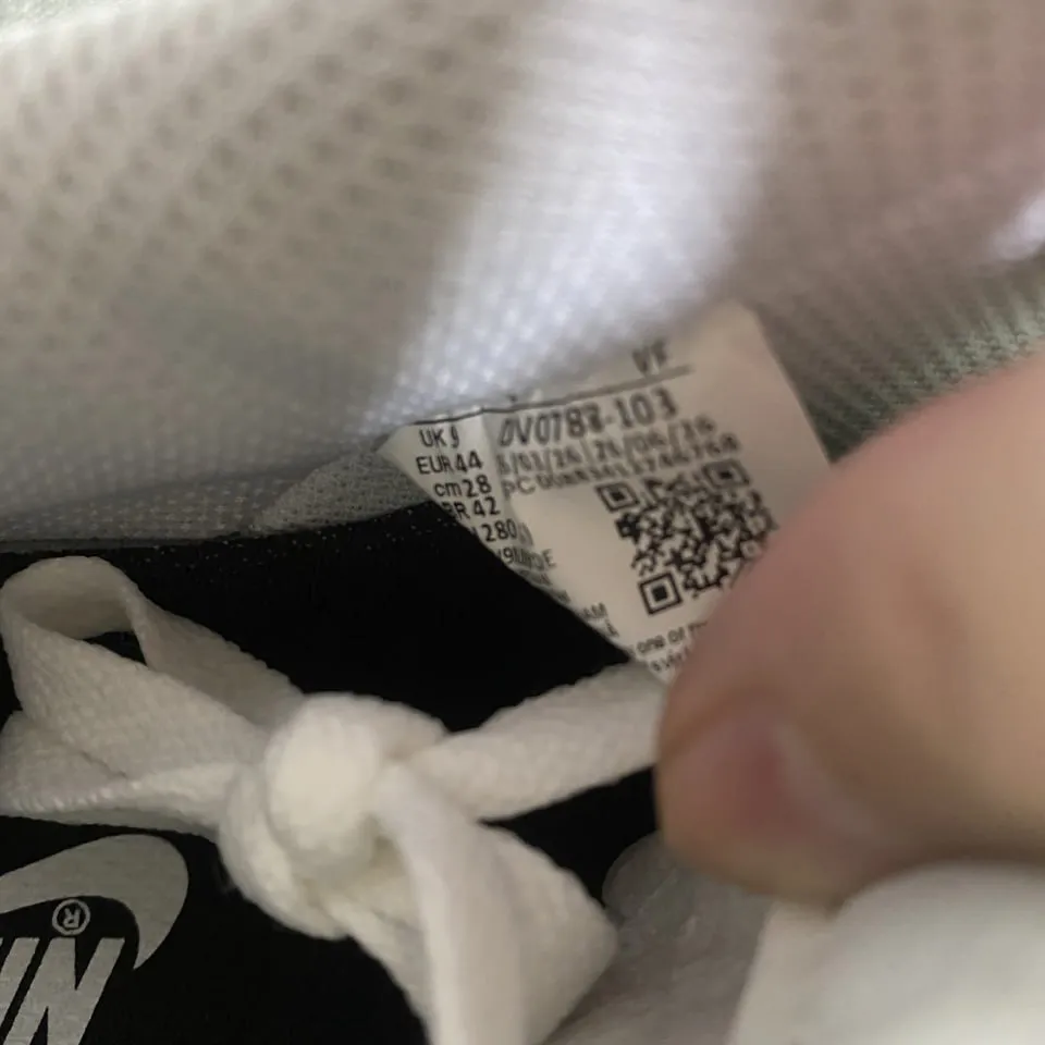 AF 1 '07 Low "White Black Outline Swoosh" Shoes Sneakers - nk0005358 - Image 9
