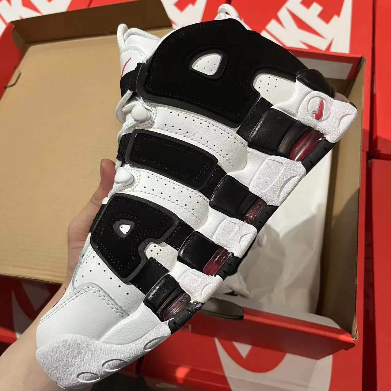 Air More Uptempo ‘University Blue’ Shoes Sneakers – nk0005359 - Image 7