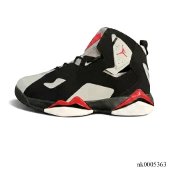 Alternative view of AJ True Flight 'Black Red Grey' Shoes Sneakers - nk0005363