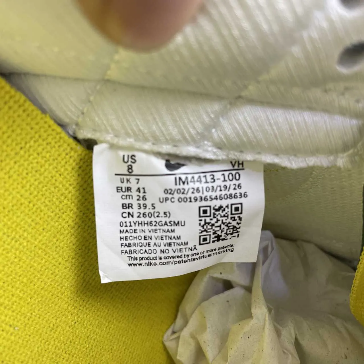 Dunk Low Retro "Sail/University Gold-Fir" Shoes Sneakers - nk0005383 - Image 8