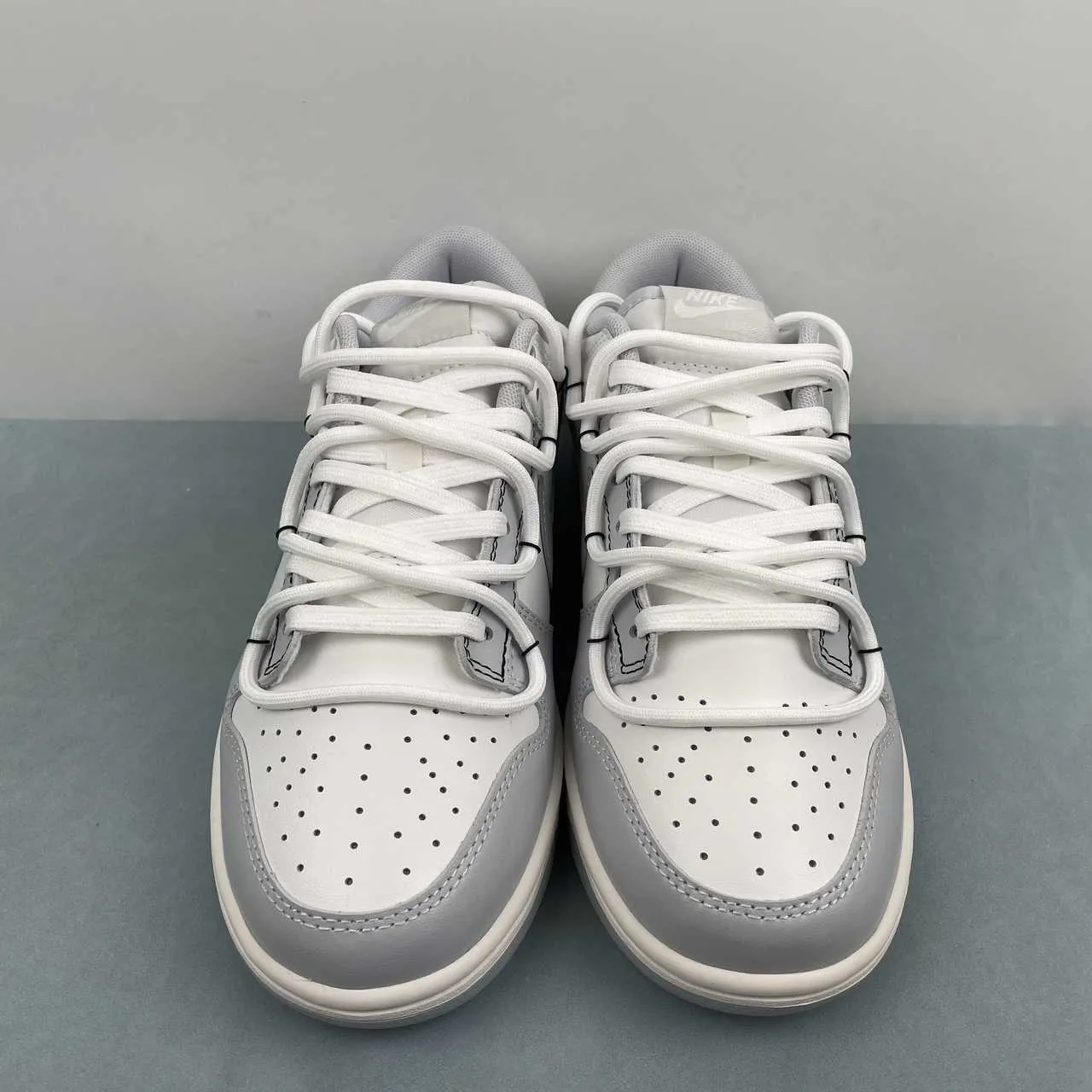 Dunk Low "White/Grey Fog" Shoes Sneakers - nk0005384 - Image 16