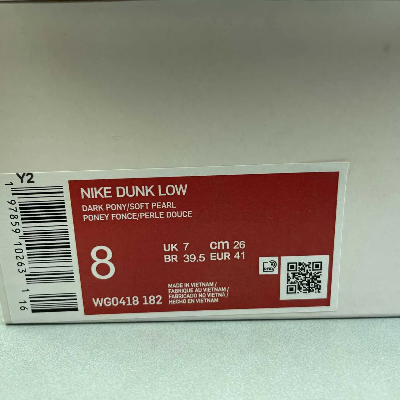 Dunk Low "White/Grey Fog" Shoes Sneakers - nk0005384 - Image 18