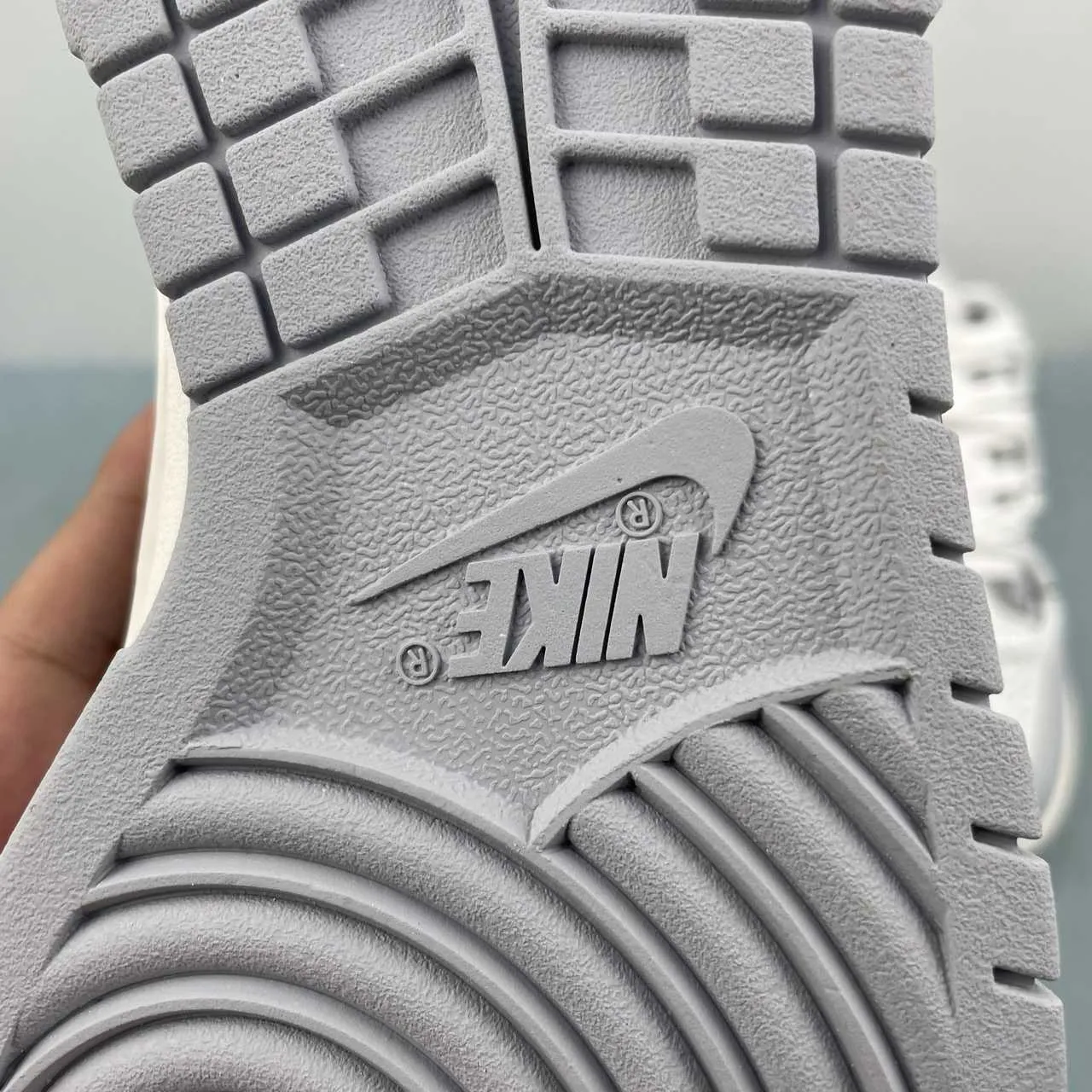 Dunk Low "White/Grey Fog" Shoes Sneakers - nk0005384 - Image 8