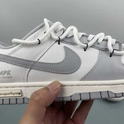 Dunk Low "White/Grey Fog" Shoes Sneakers - nk0005384 - Image 10
