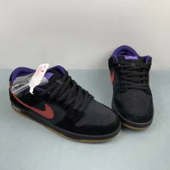 NK SB Dunk Low Pro "Persian Violet and Off Noir" Shoes Sneakers - nk0005385 - Image 9