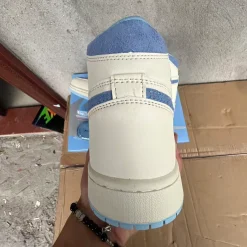 AJ 1 High OG Psychic Blue and Pale Ivory Shoes Sneakers – nk0005386 - Image 11