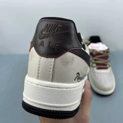 AF 1 Cream and Burgundy Shoes Sneakers - nk0005387 - Image 12