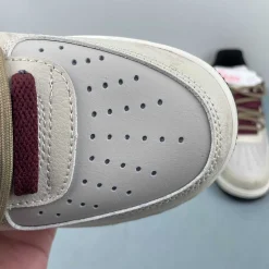 AF 1 Cream and Burgundy Shoes Sneakers - nk0005387 - Image 14