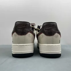 AF 1 Cream and Burgundy Shoes Sneakers - nk0005387 - Image 8