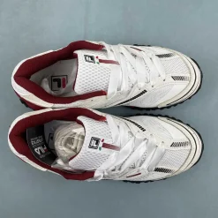 FL Echappe 2 White and Wine-Red Shoes Sneakers - nk0005392 - Image 16