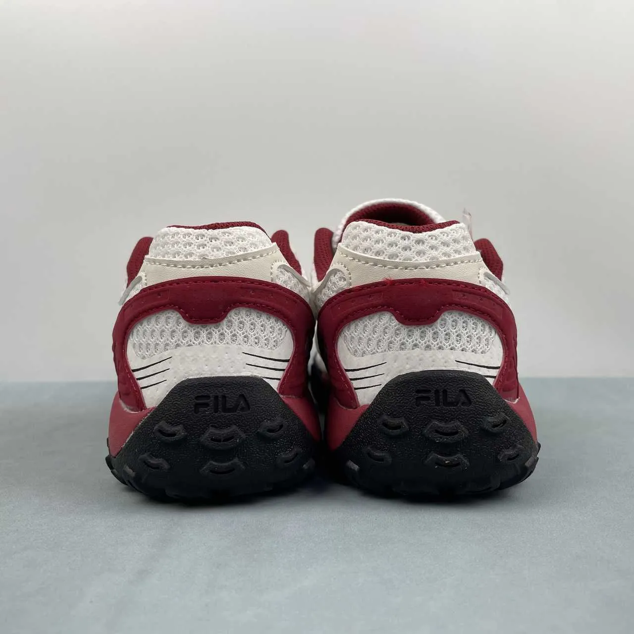FL Echappe 2 White and Wine-Red Shoes Sneakers - nk0005392 - Image 17