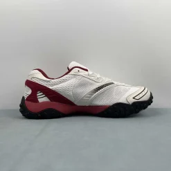 FL Echappe 2 White and Wine-Red Shoes Sneakers - nk0005392 - Image 4