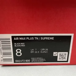 NK x SUP AM Plus TN University Red Shoes Sneakers - nk0005400 - Image 18