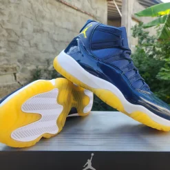 AJ 11 Retro "Michigan Wolverines" Player Exclusive (PE) Shoes Sneakers - nk0005402 - Image 5