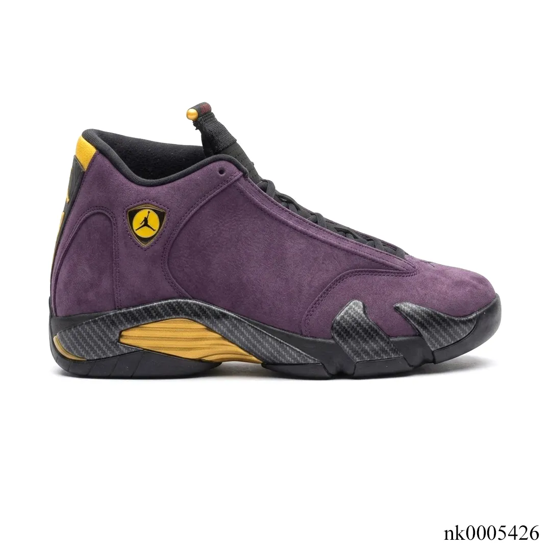 AJ 14 “Purple Ferrari” / “Night Purple” Player Exclusive (PE) Shoes Sneakers - nk0005426