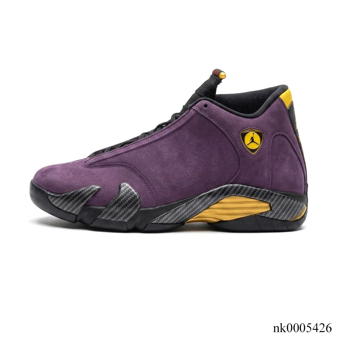 AJ 14 “Purple Ferrari” / “Night Purple” Player Exclusive (PE) Shoes Sneakers - nk0005426 - Image 2