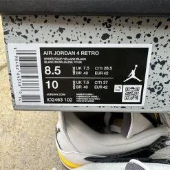 AJ 4 "Tour Yellow" (2026) Shoes Sneakers - nk0005427 - Image 16