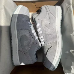 AJ 1 Low SE 'Light Iron Ore Grey' Shoes Sneakers – nk0005428 - Image 8