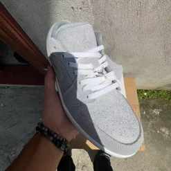 AJ 1 Low SE 'Light Iron Ore Grey' Shoes Sneakers – nk0005428 - Image 6
