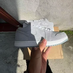 AJ 1 Low SE 'Light Iron Ore Grey' Shoes Sneakers – nk0005428 - Image 5