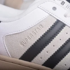 AD Superstar II "Core White / Core Black / Khaki Three" Shoes Sneakers - nk0005443 - Image 6