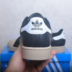 AD Superstar II Core Black / Core White / Khaki Three Shoes Sneakers - nk0005444 - Image 3