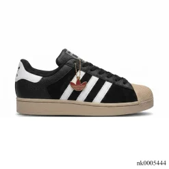 AD Superstar II Core Black / Core White / Khaki Three Shoes Sneakers - nk0005444
