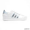 AD Superstar White Silver Metallic Shoes Sneakers - nk0005445