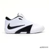 NK Ja 4 "Black Swoosh White" Shoes Sneakers - nk0005450