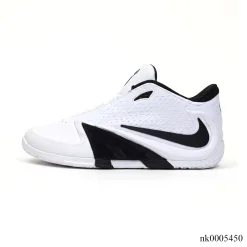 Alternative view of NK Ja 4 "Black Swoosh White" Shoes Sneakers - nk0005450