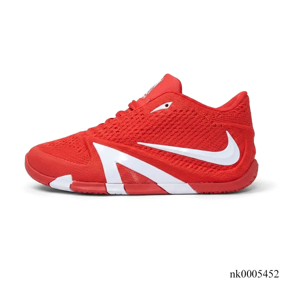 NK Ja 4 "White Swoosh Red" Shoes Sneakers - nk0005451 - Image 2