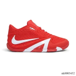 NK Ja 4 "White Swoosh Red" Shoes Sneakers - nk0005451
