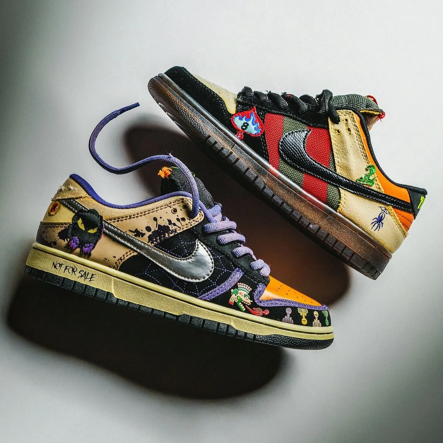 NK SB Dunk Low "What The Halloween" Shoes Sneakers - nk0005455 - Image 3