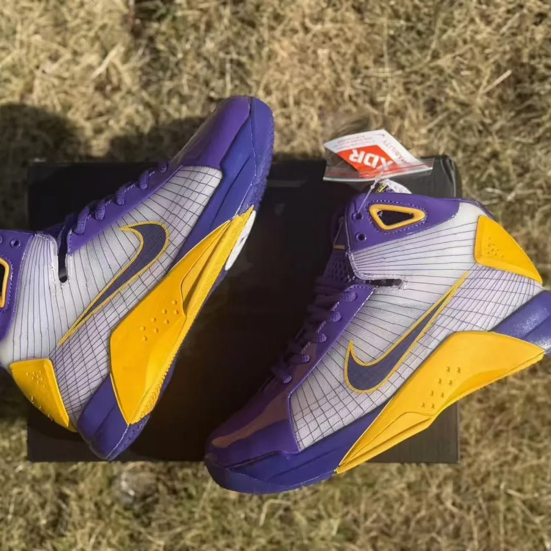 NK Hyperdunk 2008 Kobe Bryant "Lakers Home" Player Edition Shoes Sneakers - nk0005463 - Image 6