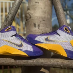 NK Hyperdunk 2008 Kobe Bryant "Lakers Home" Player Edition Shoes Sneakers - nk0005463 - Image 7