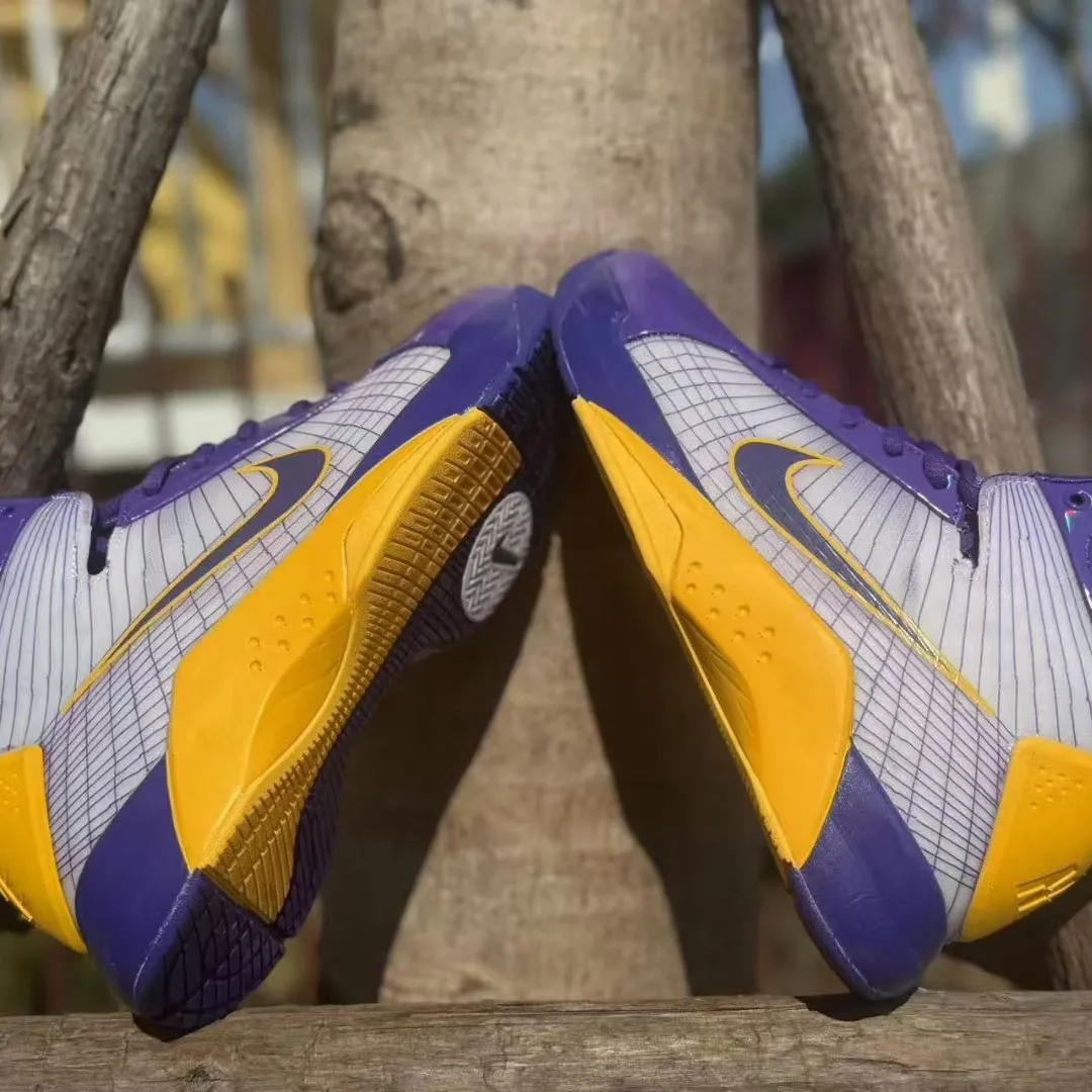 NK Hyperdunk 2008 Kobe Bryant "Lakers Home" Player Edition Shoes Sneakers - nk0005463 - Image 9