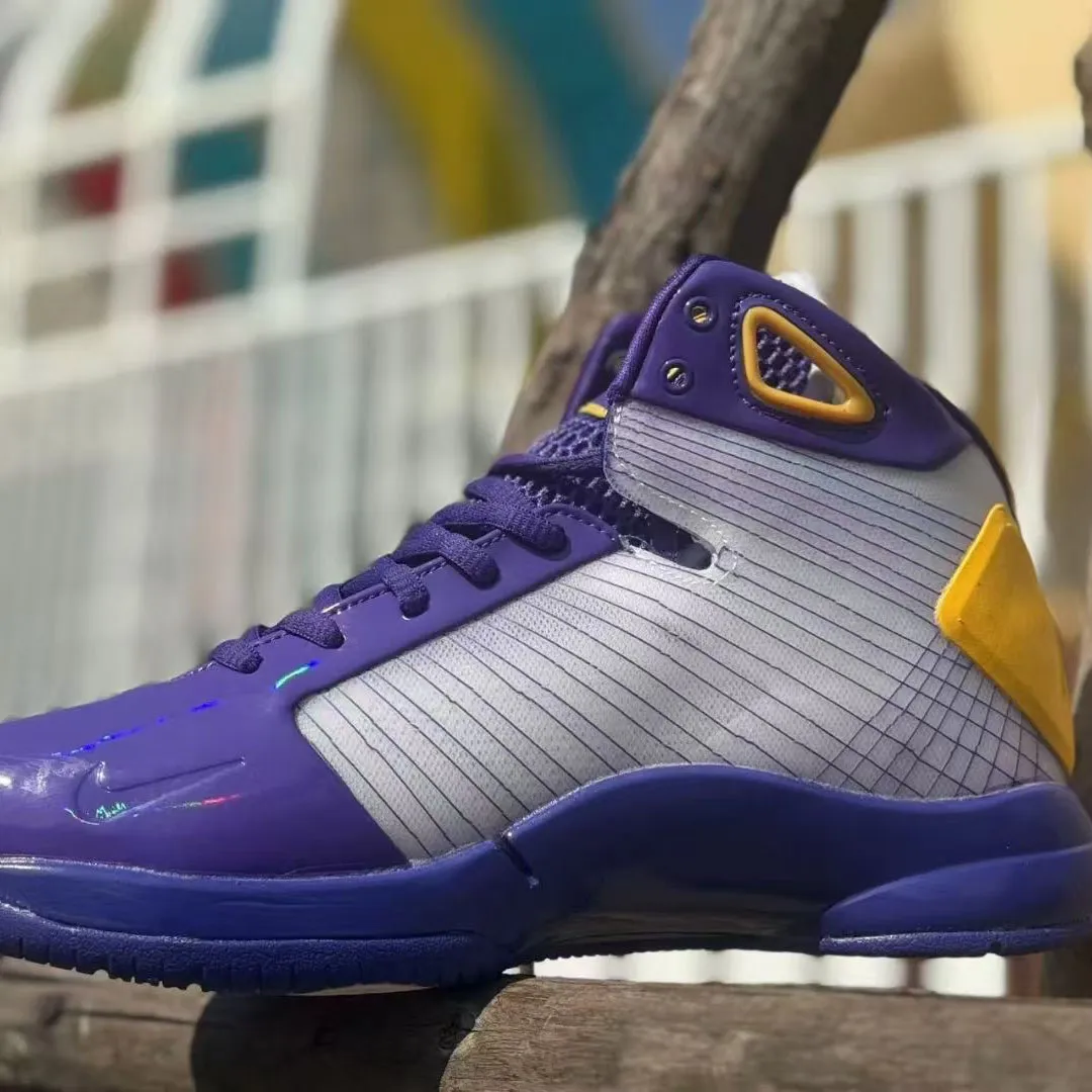 NK Hyperdunk 2008 Kobe Bryant "Lakers Home" Player Edition Shoes Sneakers - nk0005463 - Image 11