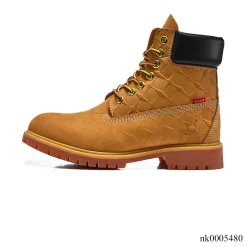 Alternative view of SUP x TBL 6 Inch Premium Waterproof Boot 'Embossed Diamond Plate - Wheat' Shoes Sneakers - nk0005480