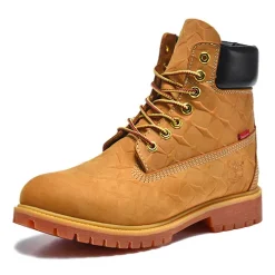 SUP x TBL 6 Inch Premium Waterproof Boot 'Embossed Diamond Plate - Wheat' Shoes Sneakers - nk0005480 - Image 9