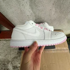 AJ 1 Low SE Summit White Shoes Sneakers – nk0005492 - Image 5