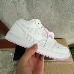 AJ 1 Low SE Summit White Shoes Sneakers – nk0005492 - Image 3