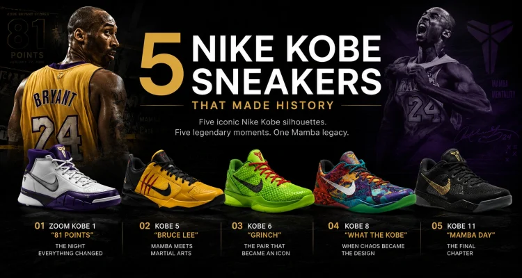 5 Nike Kobe Sneakers That Made History