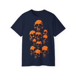 Halloween Skulls T-Shirt – POD0013 - Image 5