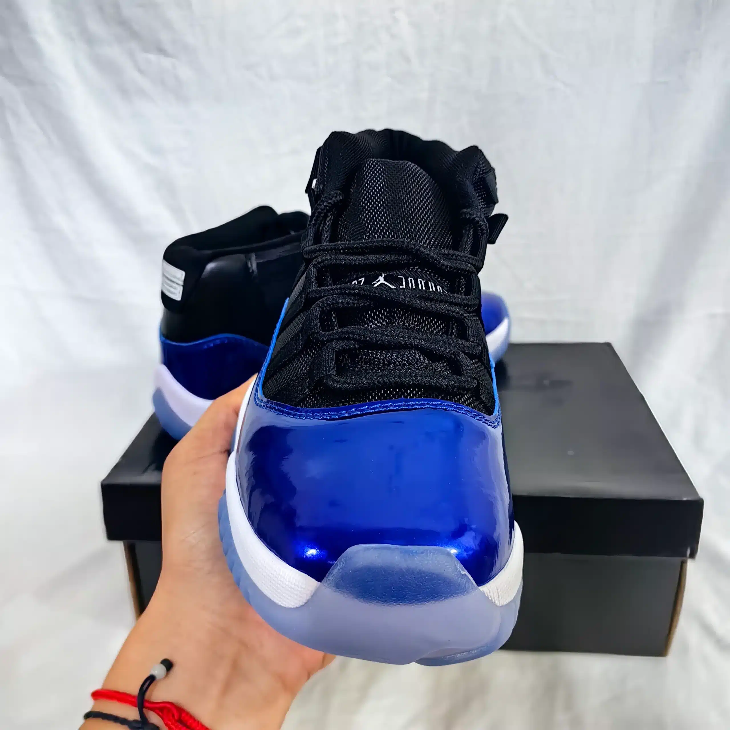 Air Jordan 11 Retro Blue Black Shoes Sneakers - nk0005237 - Image 10